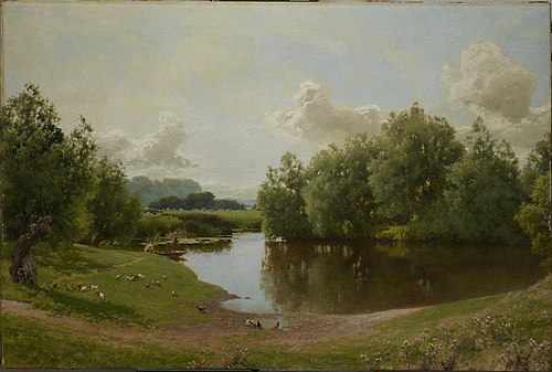 The Ouse at Bledsoe, , Alfred Parsons