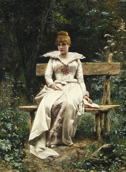 Daydreaming., 1901, Alfred Seifert