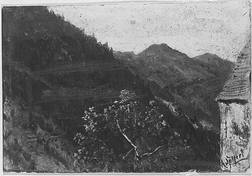 Kleine Gebirgslandschaft, , Alfred Seifert