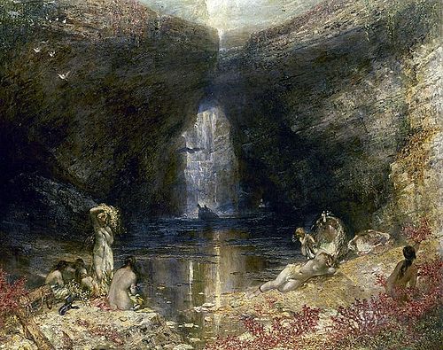 The Sea Garden, a Phantasy, 1850, Alfred Joseph Woolmer