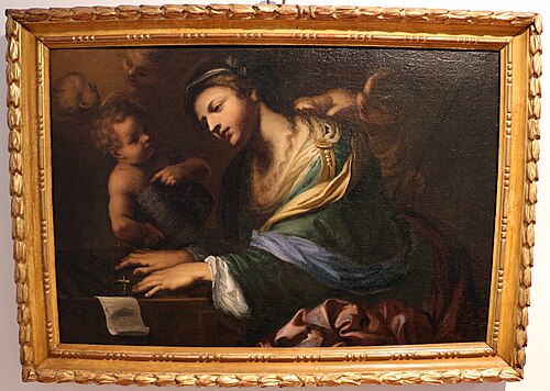 St. Cecilia, 1650, Bernardino Mei