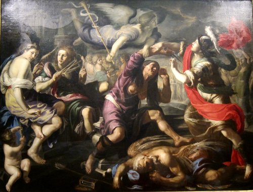 Alexander the Great and the Fates, 1667, Bernardino Mei
