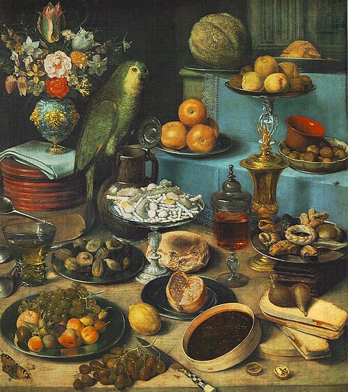 Big banquet, 1620, Georg Flegel