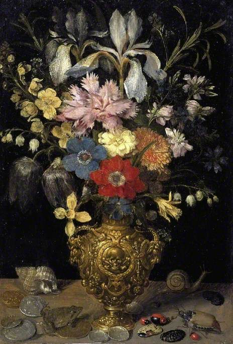 Still-life with flowers, 1604, Georg Flegel