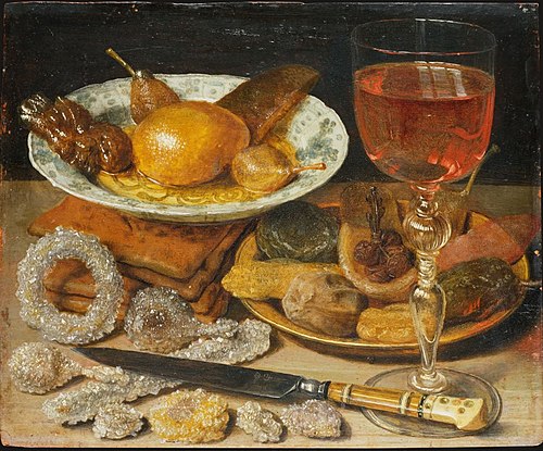 Still Life with Sweetmeats, 1636, Georg Flegel