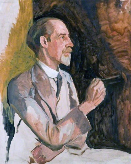 Self portrait, 1950, Algernon Talmage