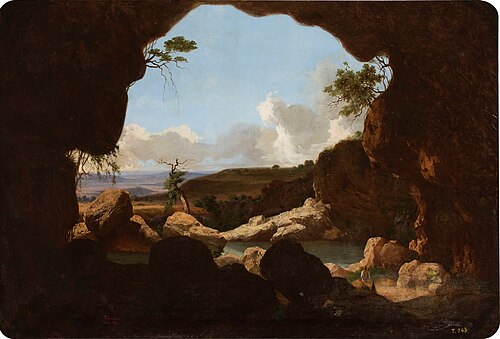 Cueva de las Palomas (Valencia), 1864, Mariano Belmonte y Vacas