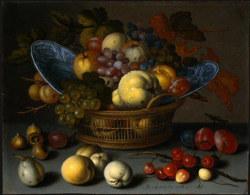 Corbeille de fruits, 1622, Balthasar van der Ast