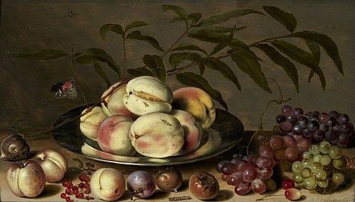 Stilleven met vruchten, 1648, Balthasar van der Ast