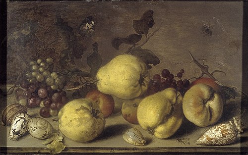 fruit-stillife, 1632, Balthasar van der Ast