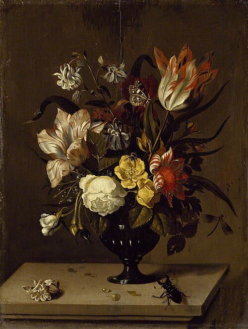 A Vase of Flowers, , Jacob Marrel