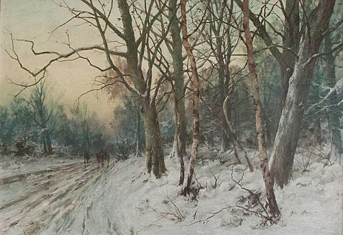 Winterlandschap, , Richard Fehdmer