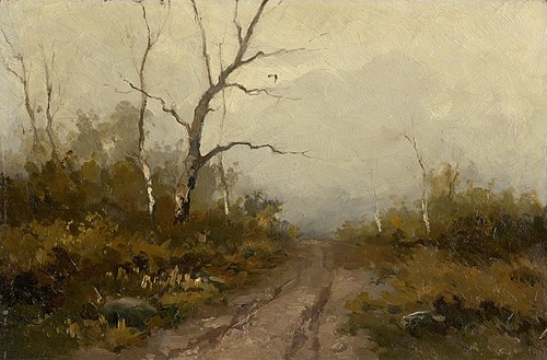 Forest Motif, 1890, Felicián Moczik