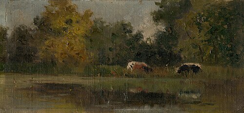 In the Pasture, 1880, Felicián Moczik