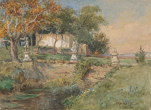 Park, 1905, Felicián Moczik