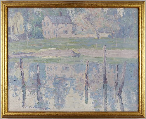 Paysage, 1909, Allen Tucker