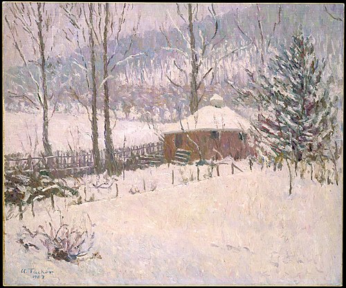 Winter at Portland, 1907, Allen Tucker