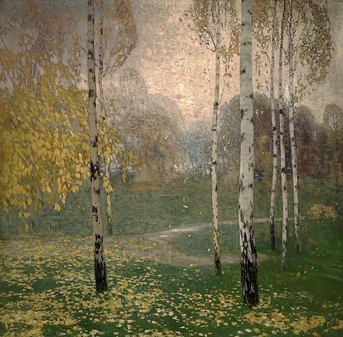 Birch Trees, 1904, Alois Kalvoda
