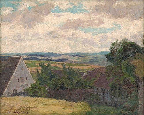 Paysage, 1920, Alois Kalvoda