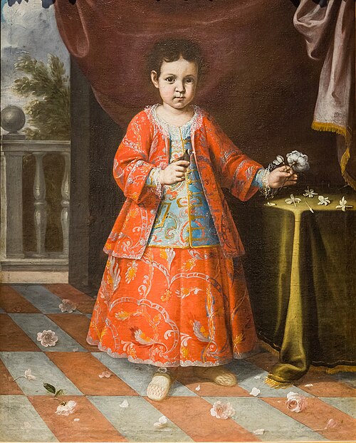 Portrait d'une jeune fille, 1732, Alonso Miguel de Tovar