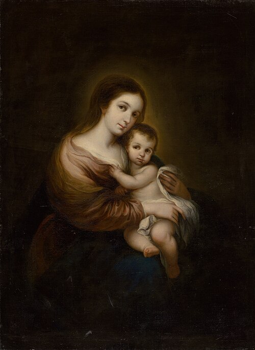 Vierge à l'Enfant, 1740, Alonso Miguel de Tovar