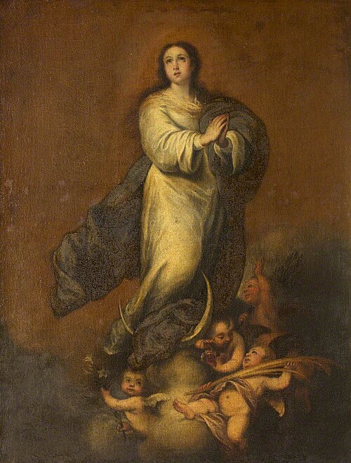 The Immaculate Conception (after Murillo), 1728, Alonso Miguel de Tovar