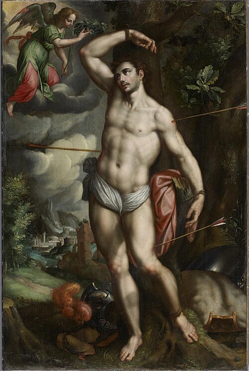 Saint Sebastian, 1605, Alonso Vázquez
