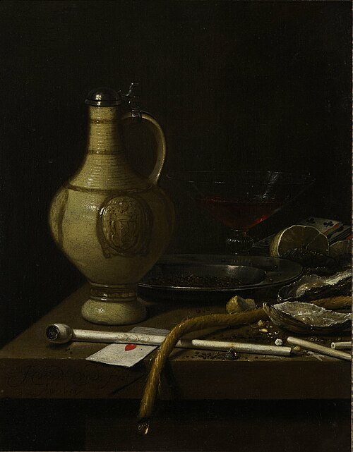 Nature morte, 1658, Jan Jansz van de Velde III