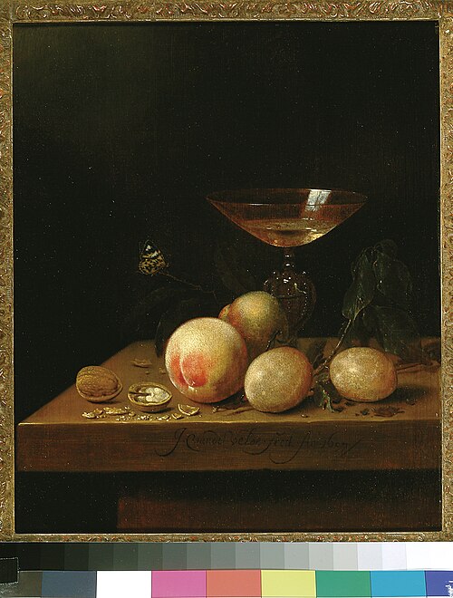 Nature morte aux fruits, 1657, Jan Jansz van de Velde III