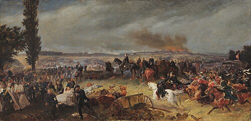 The Battle of Königgrätz on July 3, 1866, 1869, Georg Bleibtreu