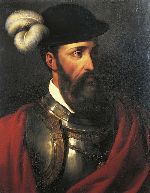 François Pizarre, conquistador (1475-1541), 1834, Amable-Paul Coutan