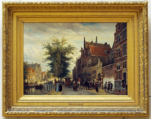 View of Amsterdam, 1879, 1878, Cornelis Springer