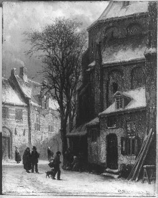 Dooiweder (Utrecht, achter Sint-Pieter), 1860, Cornelis Springer