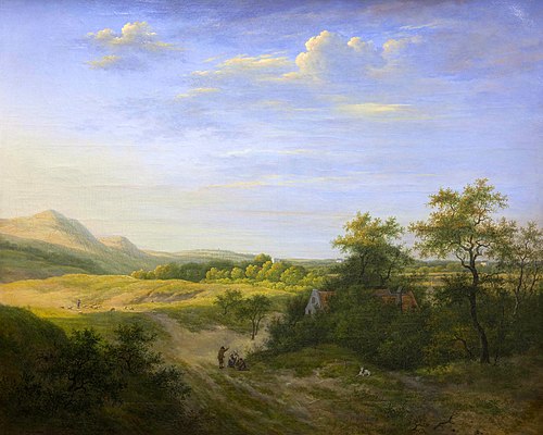 Paysage de dunes, 1824, Gerrit Jan Michaelis