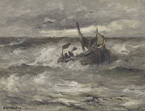 In gevaar, 1895, Hendrik Willem Mesdag