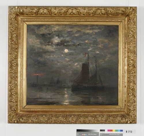 De vuurtoren van Scheveningen, 1898, Hendrik Willem Mesdag