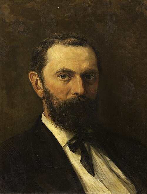 Portrait of Samuel van Houten (1837–1930), 1887, Hendrik Willem Mesdag