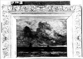 Zeegezicht met zeilboten, , Hendrik Willem Mesdag