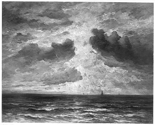 Novembertag (Nordsee), 1892, Hendrik Willem Mesdag