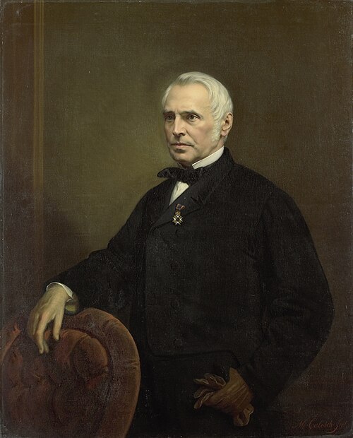 Cornelis Outshoorn (1810-75). Engineer and Architect, 1850, Moritz Calisch
