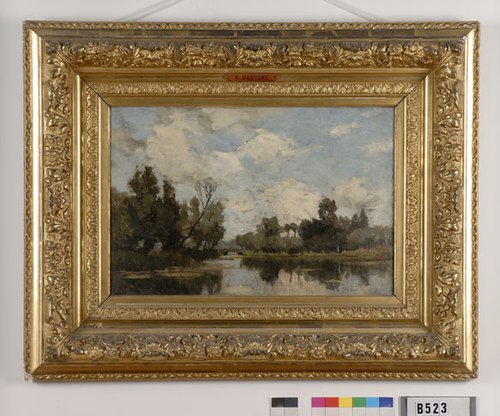 Summer Landscape on the Vecht, 1890, Nicolaas Bastert