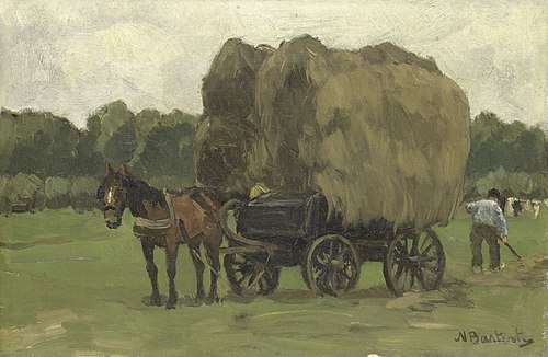 Hay Wagon, 1904, Nicolaas Bastert