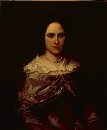 Geertrui ten Cate (1819-1902), épouse du peintre Cornelis Springer, 1847, Petrus Franciscus Greive