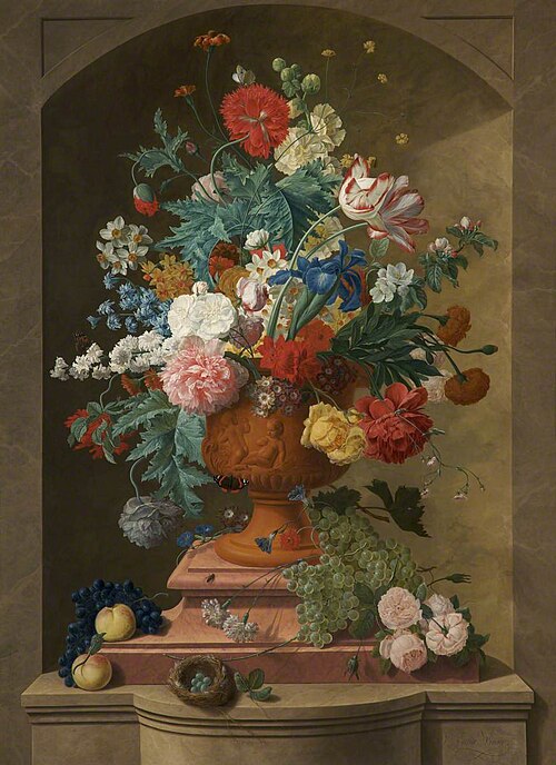 Flower Piece, , Vincent Jansz van der Vinne