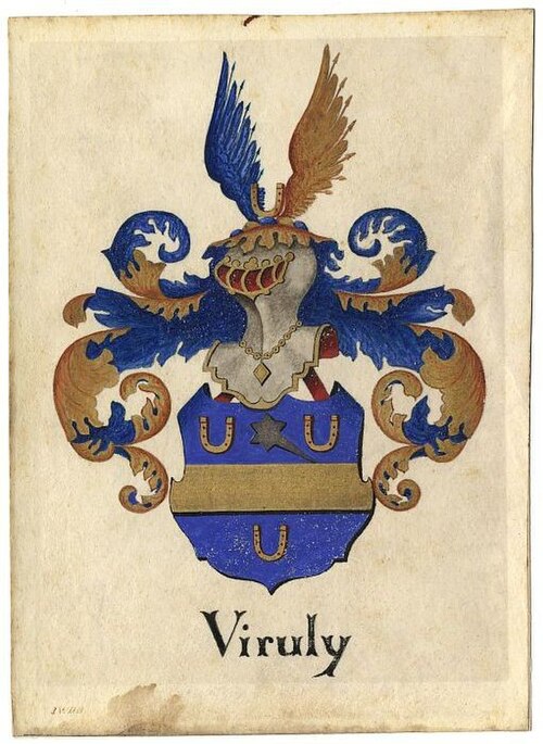 Wapen van het geslacht Viruly, , Jan Wilhelmus de Bruyn