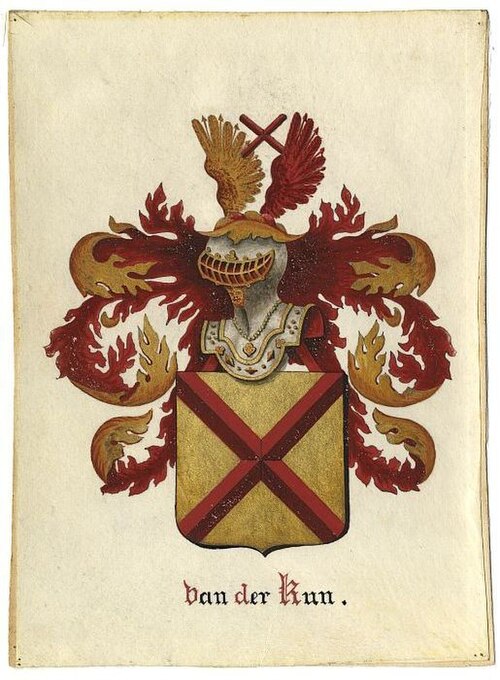 Wapen van het geslacht Van der Kun, , Jan Wilhelmus de Bruyn