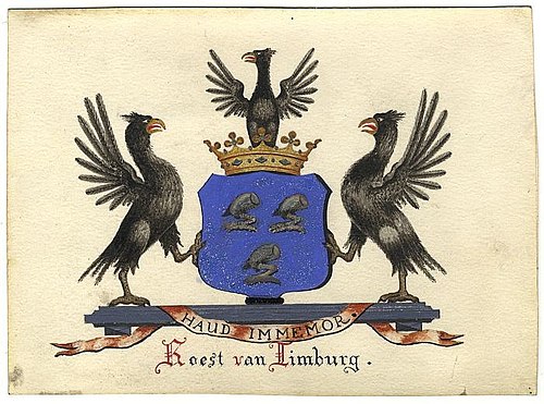 Wapen van het geslacht Roest van Limburg, , Jan Wilhelmus de Bruyn