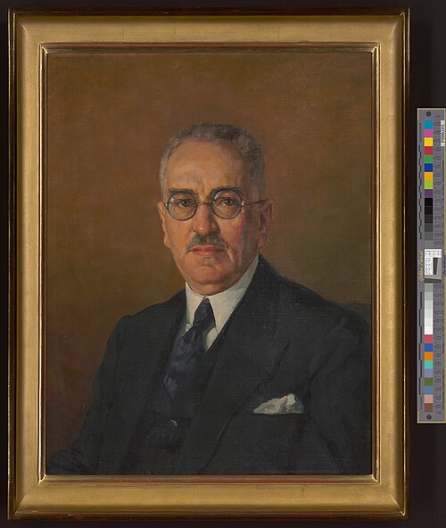 Portait Heinrich Fehlmann, 1928, Hans Bertle