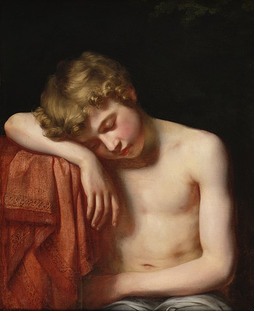 Sleeping boy, 1825, Woutherus Mol