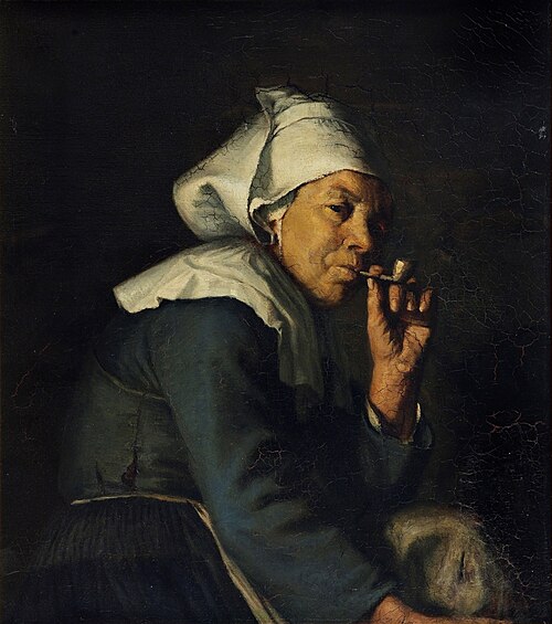 Peasant woman from Brittany, 1886, H.C. Koefoed